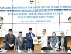 BPK RI Nilai Kepatuhan Pemko Padang dalam Belanja Daerah