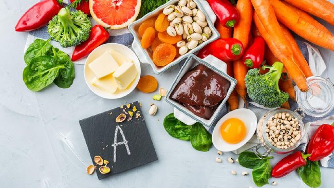Wortel memang tinggi vitamin A. Sebenarnya selain wortel, ada sederet makanan yang tinggi vitamin A.