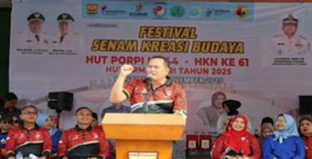 Ribuan Peserta Padati Pantai Gandoriah, Pariaman Jadi Tuan Rumah HUT PORPI ke-44 dan HKN ke-61