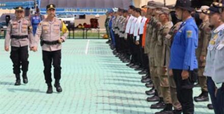 Kapolres Pulang Pisau Pimpin Apel Siaga Bencana Hidrometeorologi 2025