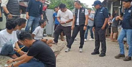 BNNP Sumbar Gelar Operasi Terpadu di Padang, Delapan Warga Diamankan Terkait Narkoba