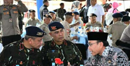 Wawako Maigus Nasir menghadiri syukuran peringatan HUT ke-80 Brimob Polri pada Jumat