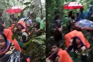 Puluhan warga Hutanabolon terjebak di hutan akibat banjir bandang dan longsor
