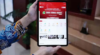 Layanan hotline Kementerian ATR/BPN.