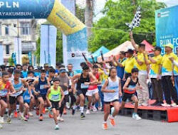 Olahraga dan Berbagi, PLN Mobile Run For Charity Ramaikan Payakumbuh