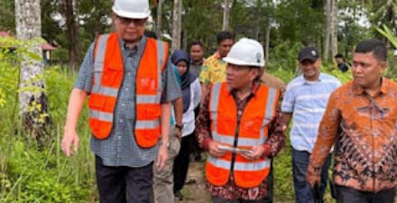 Wakil Walikota Maigus Nasir meninjau Pasia Nan Tigo