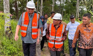 Wakil Walikota Maigus Nasir meninjau Pasia Nan Tigo