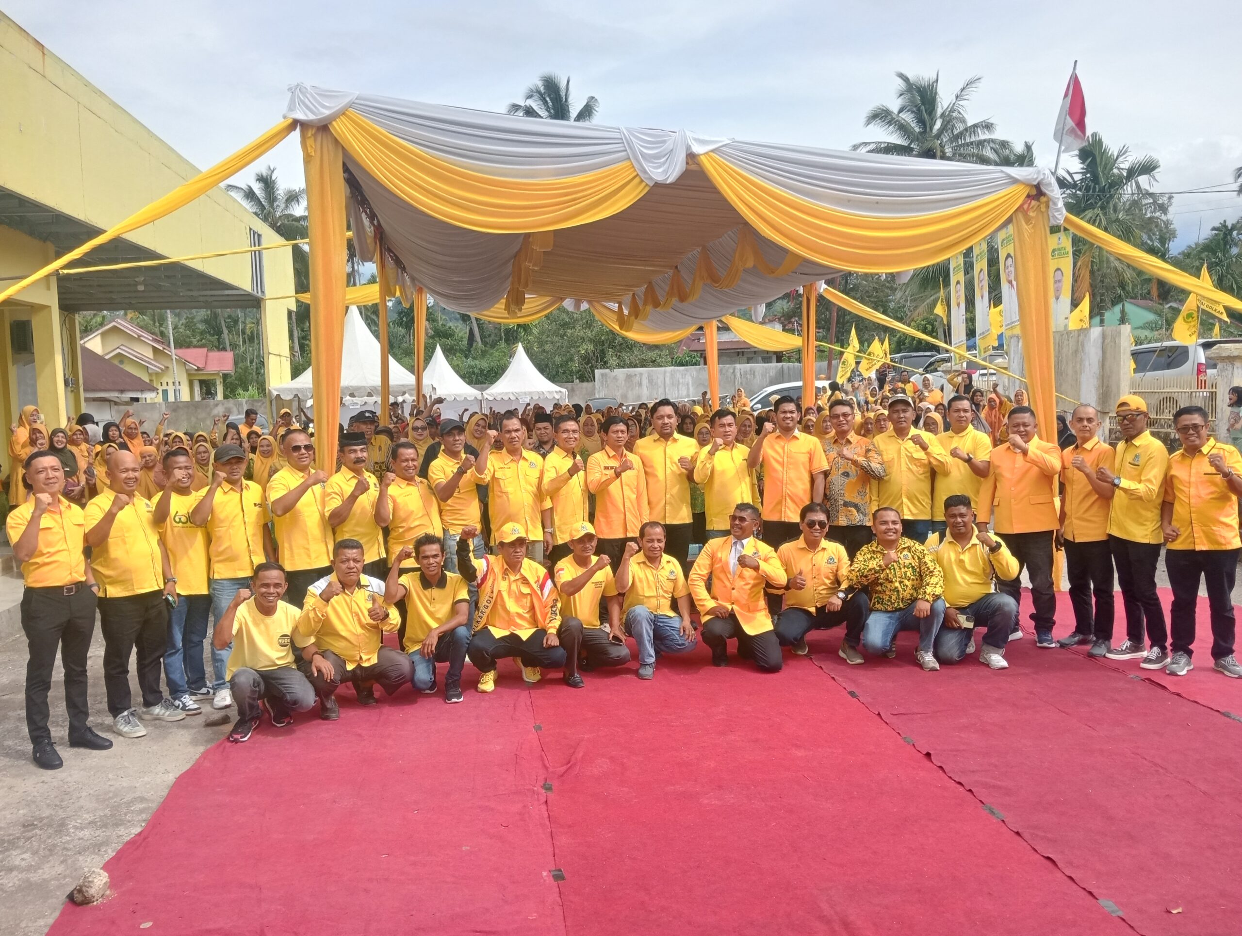 DPD Golkar Solsel rayakan HUT ke-61