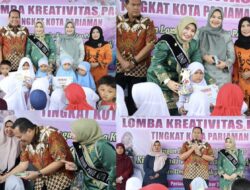 Yota Balad Serahkan Hadiah Gebyar Anak PAUD Unjuk Kreativitas Cetak Generasi Emas Pariaman