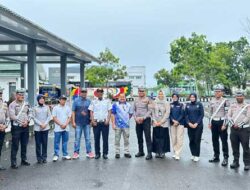 Jasa Raharja Sumbar Gelar Ramp Check dan Pemeriksaan Kesehatan Pengemudi di Terminal Jati Pariaman