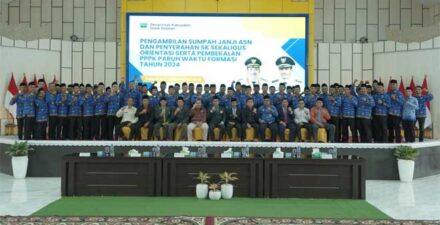 262 orang PPPK paruh waktu di Solok Selatan (Solsel) dikukuhkan