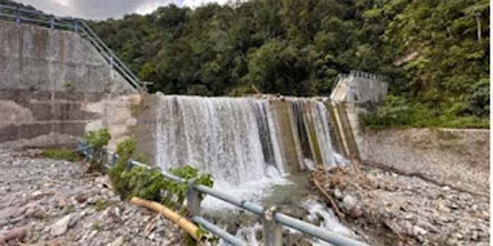 Sabo Dam yang dibangun Kementerian Pekerjaan Umum (PU).