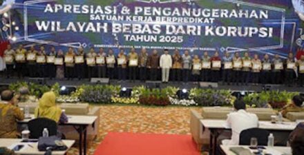 Penganugrahan Predikat Satker WBK Kementerian ATR/BPN,