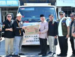 Perantau Minang di Batam Salurkan Bantuan untuk Korban Banjir Bandang Padang