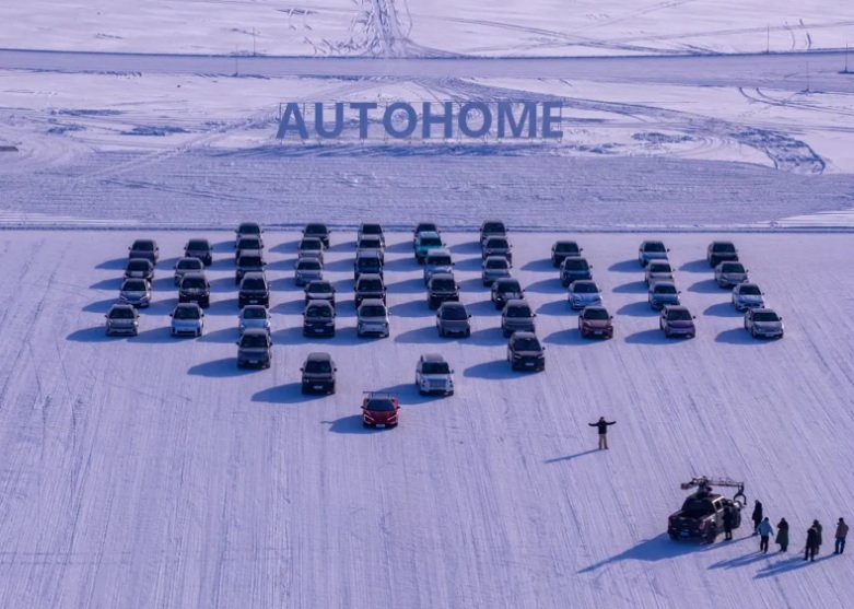 67 Mobil Listrik China Disiksa Jalani Uji Coba Musim Dingin, Suhu -25 Derajat Celsius.