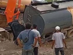 Polisi Pindahkan Truk Tangki Bahayakan Warga