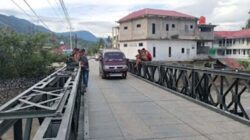 Dua unit jembatan bailey yang dibangun pascabencana sudah bisa dilewati masyarakat.