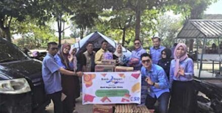 Bank Nagari Cabang Siteba menunjukkan kepedulian