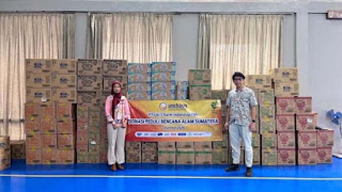 Bantuan dari Unicharm untuk bencana di Sumatera.