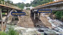 Jembatan Kembar Margayasa di Padang Panjang.