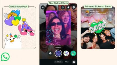 WhatsApp Rilis Fitur Meriah Sambut Tahun Baru 2026