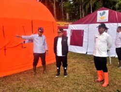 Bupati Pastikan Huntara Rampung Tepat Waktu