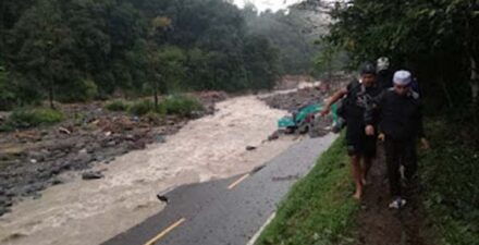 Uji Coba Jalur Darurat Lembah Anai Mulai Diberlakukan