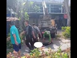 Crane Rusak, Dua Petugas DLHK Terjatuh di Sekarbela