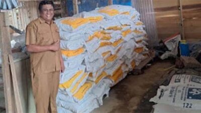 Bantuan bibit jagung untuk 100 Ha lahan tanam di Sipangkur.