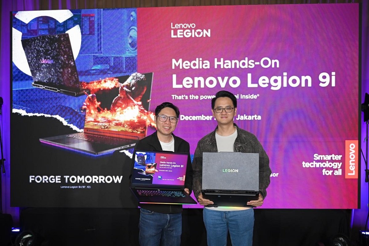 Lenovo meluncurkan laptop gaming flagship Legion 9i (18”, 10).