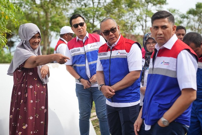 Dirut PGN serahkan bantuan bencana Aceh dan Sumut.