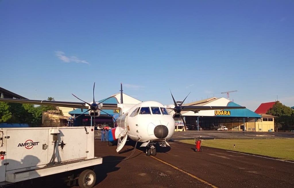 Polri membuka posko di Lanud Pondok Cabe, Tangerang Selatan, Banten, untuk menyalurkan bantuan bencana ke wilayah Sumatra.