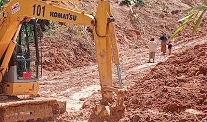 Akses Jalan Menuju Korong Sipisang Sipinang Sudah Bisa Kembali Dilalui.