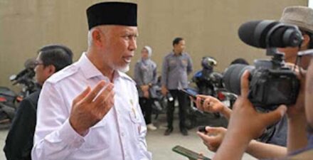 Gubernur Sumbar Mahyeldi Ansharullah.