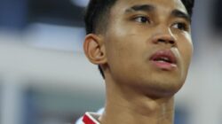 Marselino Ferdinan kala membela Timnas Indonesia.
