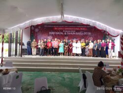 Sekda Kapuas Gelar Open House Natal di Rumah Jabatan