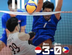 Indonesia Sapu Bersih Grup B, Tiket Semifinal Voli Putra SEA Games 2025 Dikantongi