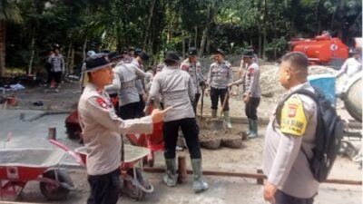 Pemerintah Kebut Pembangunan Huntara, Petugas Kerja Hingga 18 Jam Sehari