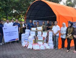 BRI Lubuk Basung Salurkan Bantuan Logistik untuk Korban Bencana Agam