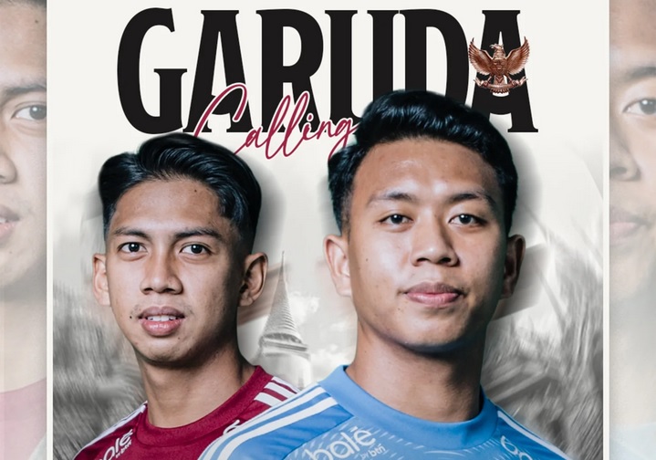 Dua Pemain PSM Makassar, Muhammad Ardiansyah dan Ananda Raehan.