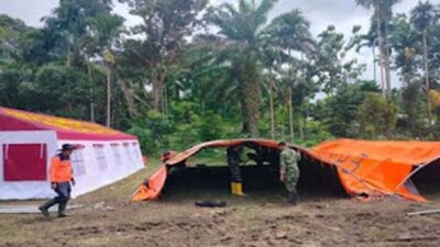 Dua Lokasi Huntara Dibangun untuk Warga Terdampak Banjir