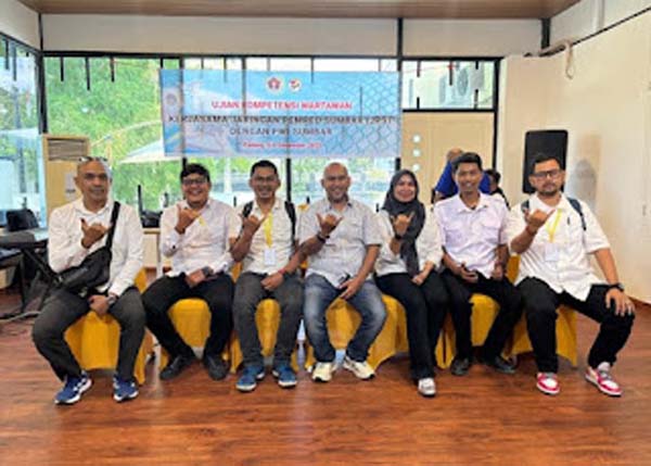 Uji Kompetensi JPS–PWI Sumbar