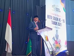 Gubernur Hadiri Paripurna Hari Jadi ke-55 Kota Solok
