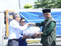 Gubernur Mahyeldi Terima Bantuan dari APLSI untuk Penanganan Bencana di Sumbar