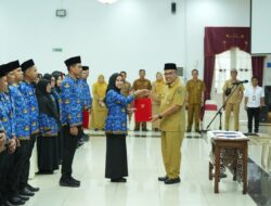 117 PPPK Paruh Waktu Pemprov Sumbar Terima SK, Sekdaprov Ingatkan Disiplin dan Etos Kerja