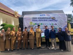 Gubernur Mahyeldi Terima Bantuan Alat Kesehatan dari Laznas LMI Sumsel untuk Korban Bencana Hidrometeorologi