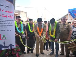 Warga Bungo Pasang Terharu, Masjid Ummu Ahmad Diresmikan Sekda Arry Yuswandi,