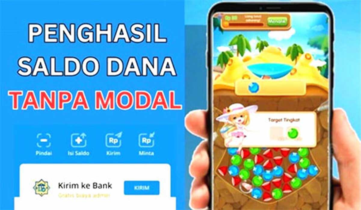 Game penghasil uang dan saldo DANA.