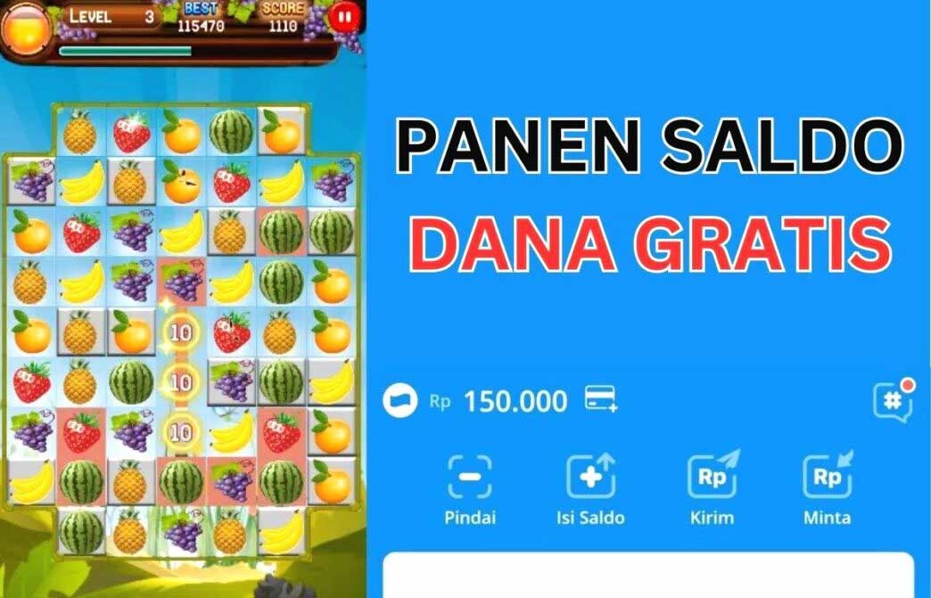 Game penghasil uang dan saldo DANA.