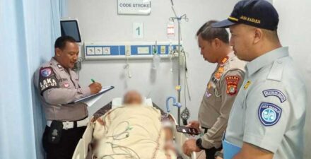 Jasa Raharja memastikan seluruh siswa-siswi dan satu orang guru yang mengalami luka-luka akibat kecelakaan yang terjadi di SDN Kalibaru 01 Pagi, Jalan Cilincing, Jakarta Utara,  Kamis (11/12/2025)